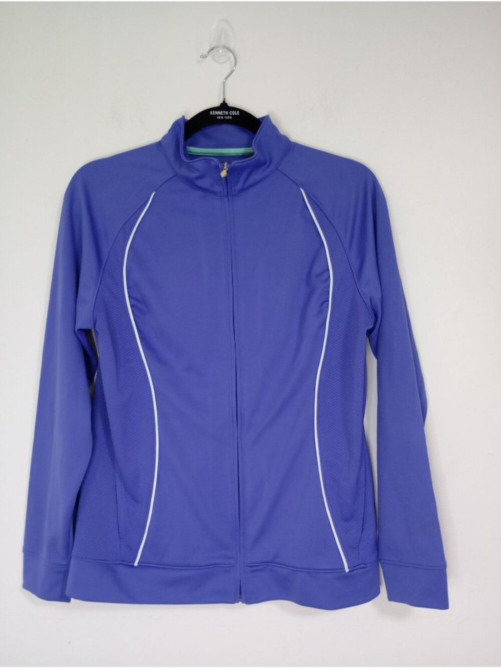 Pebble Beach Womens Full-Zip Athletic Jacket Medium Purple Sport